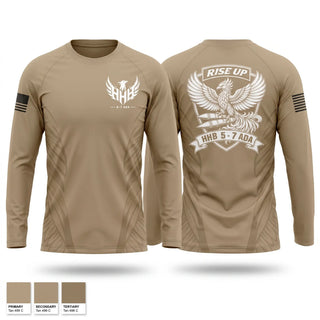 Long Sleeve Performance Shirt, HHB 5-7 ADA, Army, Teamtime, Team time, sublimation, custom sports apparel, team uniforms, spirit wear, spiritwear, sports uniforms, custom shirts, team store, custom team store, fundraiser sports, apparel fundraiser