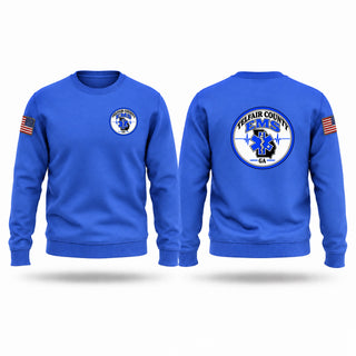 Crew Neck Sweatshirt, Telfair County EMS, EMS/EMT, Teamtime, Team time, sublimation, custom sports apparel, team uniforms, spirit wear, spiritwear, sports uniforms, custom shirts, team store, custom team store, fundraiser sports, apparel fundraiser
