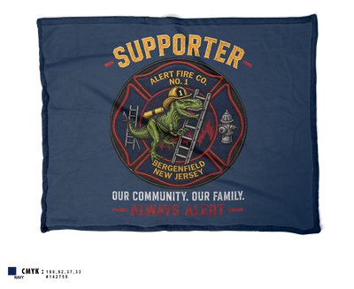Support Alert Fire Company Blanket - 1