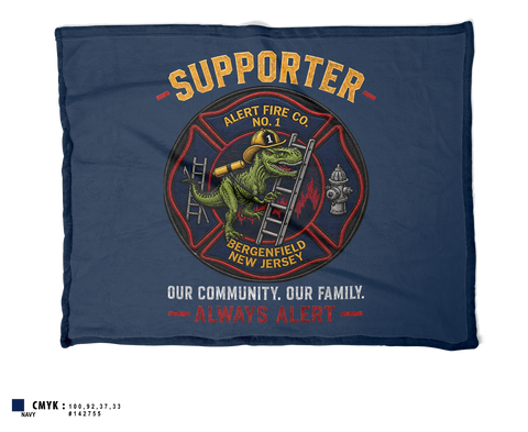 Support Alert Fire Company Blanket - 1