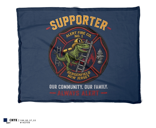 Support Alert Fire Company Blanket - 1