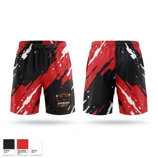Athletic Shorts With Pockets, Two Six Offroad, , Teamtime, Team time, sublimation, custom sports apparel, team uniforms, spirit wear, spiritwear, sports uniforms, custom shirts, team store, custom team store, fundraiser sports, apparel fundraiser