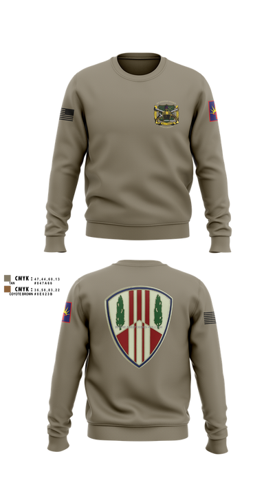 107th MP Company 21202425 Crew Neck Sweatshirt - 2