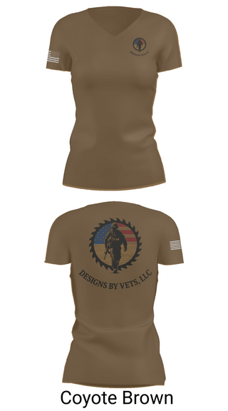 Womens Short Sleeve Vneck Shirt, Designs By Vets, , Teamtime, Team time, sublimation, custom sports apparel, team uniforms, spirit wear, spiritwear, sports uniforms, custom shirts, team store, custom team store, fundraiser sports, apparel fundraiser