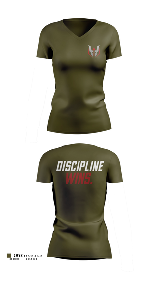 Womens Short Sleeve Vneck Shirt, C-Co 2/7 Cav, Army, Teamtime, Team time, sublimation, custom sports apparel, team uniforms, spirit wear, spiritwear, sports uniforms, custom shirts, team store, custom team store, fundraiser sports, apparel fundraiser