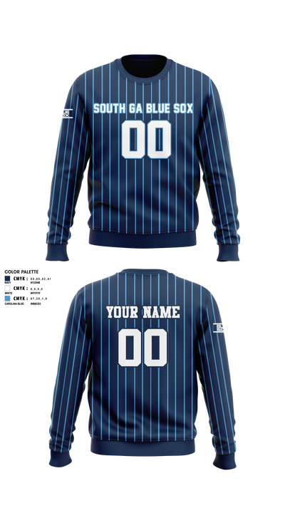 South GA Blue Sox Crew Neck Sweatshirt - 5