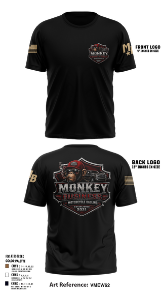 Short Sleeve Performance Shirt, Monkey Business Motorcycle Hauling, , Teamtime, Team time, sublimation, custom sports apparel, team uniforms, spirit wear, spiritwear, sports uniforms, custom shirts, team store, custom team store, fundraiser sports, apparel fundraiser
