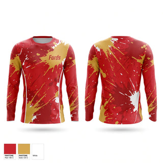 Long Sleeve Performance Shirt, Fords, Women's Basketball, Teamtime, Team time, sublimation, custom sports apparel, team uniforms, spirit wear, spiritwear, sports uniforms, custom shirts, team store, custom team store, fundraiser sports, apparel fundraiser