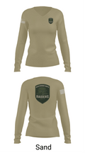 BSS JROTC 74818776 Women's Long Sleeve V-neck Shirt - 97