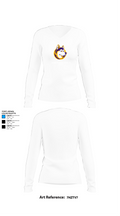 Washington Middle School Jr. Huskies 92271142 Women's Long Sleeve V-neck Shirt - 15