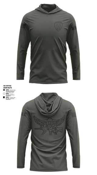 Cambridge SRT  Long Sleeve hooded sunshirt - 1