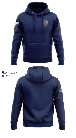 Hoodie, Ocean Township Police, Police, Teamtime, Team time, sublimation, custom sports apparel, team uniforms, spirit wear, spiritwear, sports uniforms, custom shirts, team store, custom team store, fundraiser sports, apparel fundraiser