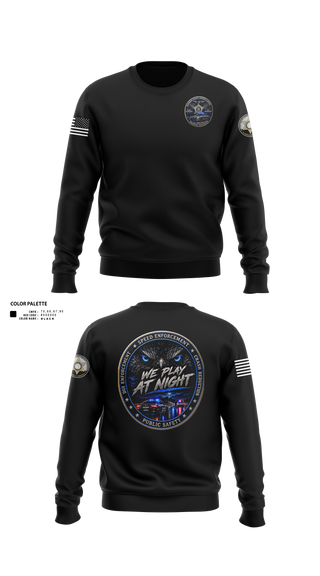 Crew Neck Sweatshirt, Traffic Division, Police, Teamtime, Team time, sublimation, custom sports apparel, team uniforms, spirit wear, spiritwear, sports uniforms, custom shirts, team store, custom team store, fundraiser sports, apparel fundraiser
