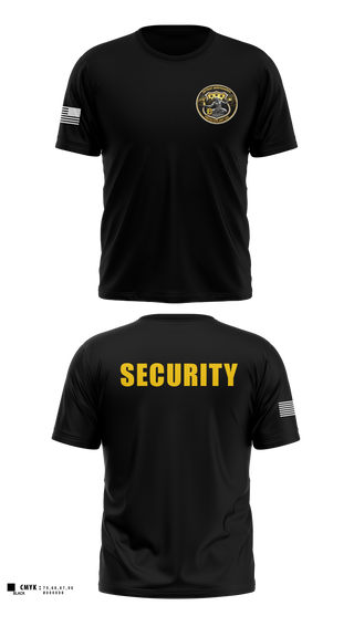 Detroit bodyguards protection unit Short Sleeve Performance Shirt - 3