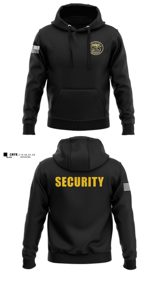 Detroit bodyguards protection unit Hoodie - 3