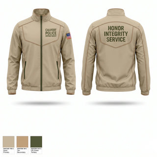 Windbreaker, CALVERT POLICE DEPARTMENT, Police, Teamtime, Team time, sublimation, custom sports apparel, team uniforms, spirit wear, spiritwear, sports uniforms, custom shirts, team store, custom team store, fundraiser sports, apparel fundraiser