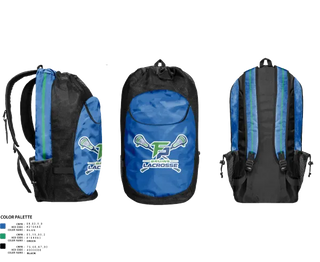 Gear Bag, Forest Park Bruins, Men's Lacrosse, Teamtime, Team time, sublimation, custom sports apparel, team uniforms, spirit wear, spiritwear, sports uniforms, custom shirts, team store, custom team store, fundraiser sports, apparel fundraiser