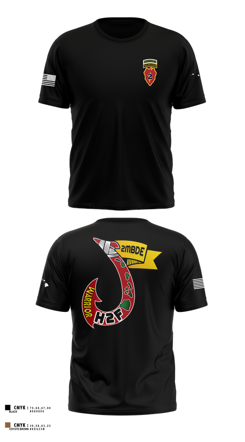 Short Sleeve Performance Shirt, H2F, 2nd Mobile Brigade, 25th Infantry Division, Army, Teamtime, Team time, sublimation, custom sports apparel, team uniforms, spirit wear, spiritwear, sports uniforms, custom shirts, team store, custom team store, fundraiser sports, apparel fundraiser