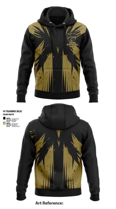 Salina High School Cheer 16938954 Hoodie - 1