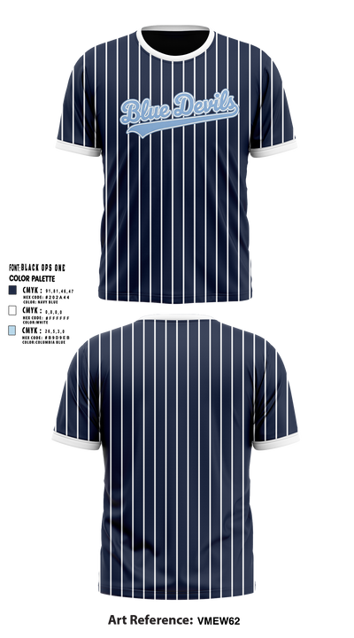 Blue Devils Short Sleeve Performance Shirt - 5