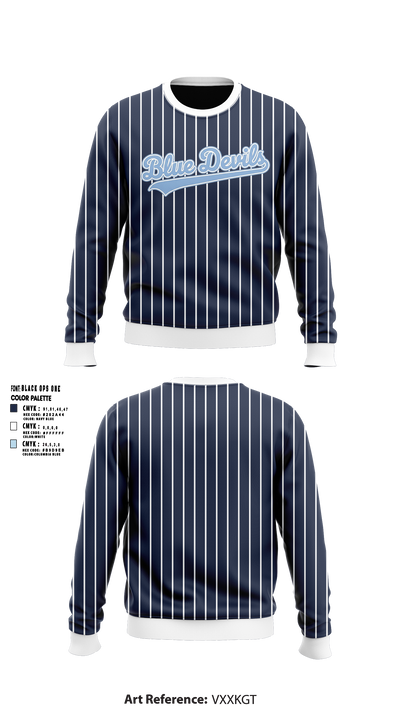 Blue Devils Crew Neck Sweatshirt - 5
