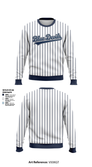 Blue Devils Crew Neck Sweatshirt - 7