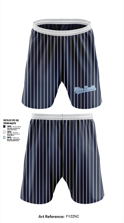 Blue Devils Athletic Shorts With Pockets - 5