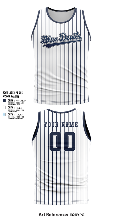 Blue Devils Tank Top -7