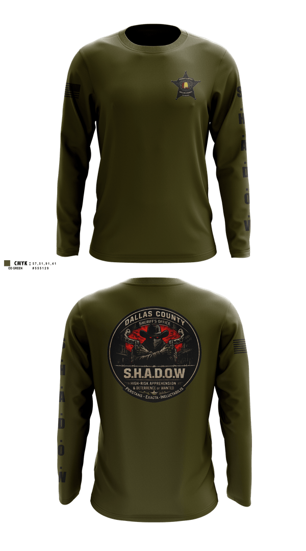 Long Sleeve Performance Shirt, SHADOW, Police, Teamtime, Team time, sublimation, custom sports apparel, team uniforms, spirit wear, spiritwear, sports uniforms, custom shirts, team store, custom team store, fundraiser sports, apparel fundraiser