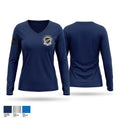 Endicott Police Department Women's Long Sleeve V-neck Shirt - 1