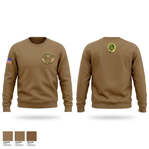 Crew Neck Sweatshirt, 344th MP Co., Army, Teamtime, Team time, sublimation, custom sports apparel, team uniforms, spirit wear, spiritwear, sports uniforms, custom shirts, team store, custom team store, fundraiser sports, apparel fundraiser