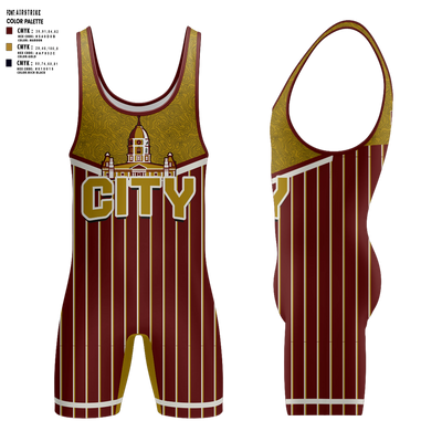Columbia City High School Wrestling Singlet - 2