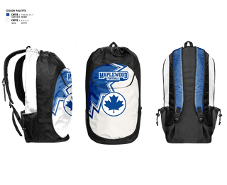 Gear Bag, Maplewood Football, Football, Teamtime, Team time, sublimation, custom sports apparel, team uniforms, spirit wear, spiritwear, sports uniforms, custom shirts, team store, custom team store, fundraiser sports, apparel fundraiser