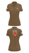 D Co 3-47 Cadre Women's Short Sleeve Performance Polo  - 15