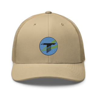 World Famous Black Ravens 41628241 Retro Trucker Hat | Yupoong 6606