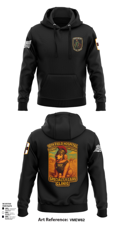 SCC 10th Field Hospital 86139824 Hoodie - 101