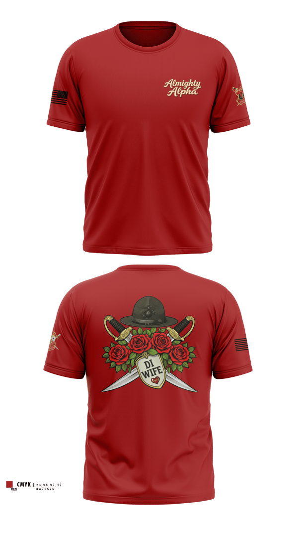 Short Sleeve Performance Shirt, Alpha company, Marines, Teamtime, Team time, sublimation, custom sports apparel, team uniforms, spirit wear, spiritwear, sports uniforms, custom shirts, team store, custom team store, fundraiser sports, apparel fundraiser