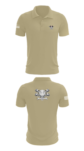 Short Sleeve Performance Polo, Fox 1-320th F-CO FAR, , Teamtime, Team time, sublimation, custom sports apparel, team uniforms, spirit wear, spiritwear, sports uniforms, custom shirts, team store, custom team store, fundraiser sports, apparel fundraiser