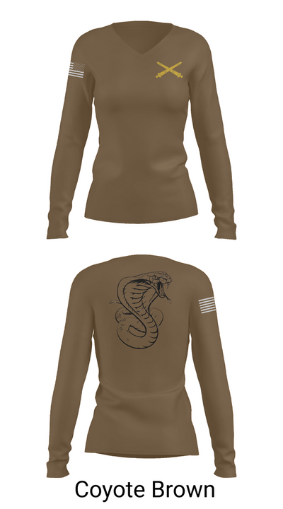 Cobra 3-321 FAR 80626179 Women's Long Sleeve V-neck Shirt - 17