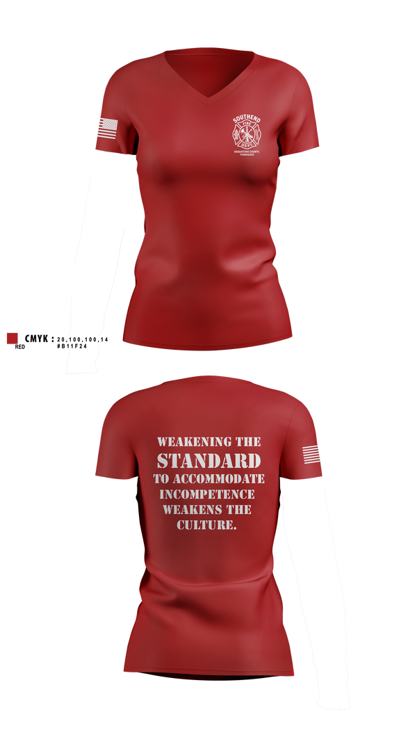 Womens Short Sleeve Vneck Shirt, SOUTHEND FIRE DEPARTMENT, Fire Department, Teamtime, Team time, sublimation, custom sports apparel, team uniforms, spirit wear, spiritwear, sports uniforms, custom shirts, team store, custom team store, fundraiser sports, apparel fundraiser