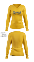Richwoods Cheer Women's Long Sleeve V-neck Shirt - 5