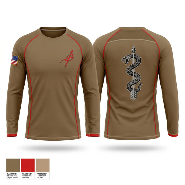 Long Sleeve Performance Shirt, Gunslinger, Army, Teamtime, Team time, sublimation, custom sports apparel, team uniforms, spirit wear, spiritwear, sports uniforms, custom shirts, team store, custom team store, fundraiser sports, apparel fundraiser