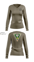 NDT-1 33736665 Women's Long Sleeve V-neck Shirt - 122