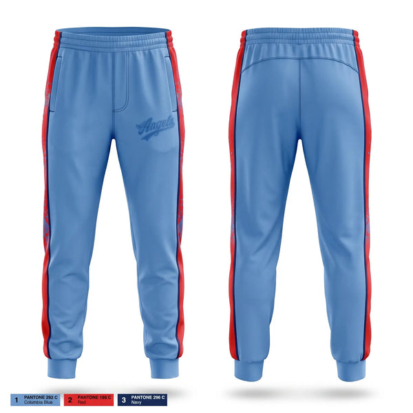 Sweatpants, Angels, Softball, Teamtime, Team time, sublimation, custom sports apparel, team uniforms, spirit wear, spiritwear, sports uniforms, custom shirts, team store, custom team store, fundraiser sports, apparel fundraiser