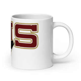 Kingston High School Cheer 38639250 White Glossy Mug - Medium