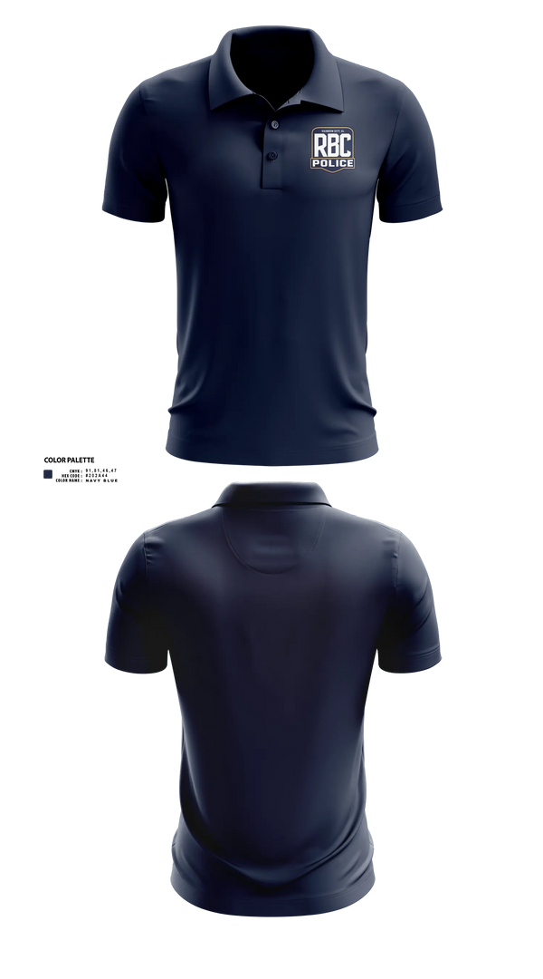 Rainbow City Police Department Short Sleeve Performance Polo - 21