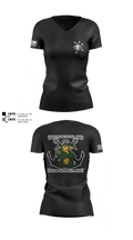 DECK DEPARTMENT 16334111 Women's Short Sleeve V-neck Shirt - 2