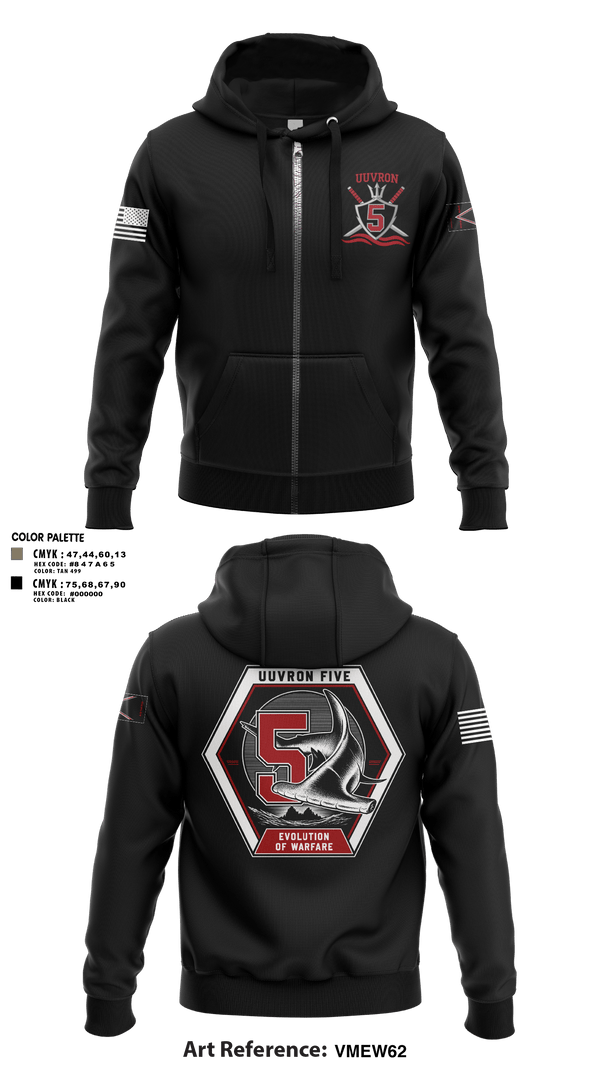 Zip Hoodie, UUVRON 5, Navy, Teamtime, Team time, sublimation, custom sports apparel, team uniforms, spirit wear, spiritwear, sports uniforms, custom shirts, team store, custom team store, fundraiser sports, apparel fundraiser