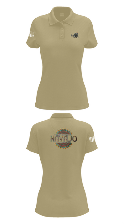 Chief Oliva Women's Short Sleeve Performance Polo  - 43