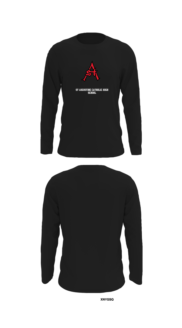 Long Sleeve Performance Shirt, St Augustine Catholic High School, Spirit Store, Teamtime, Team time, sublimation, custom sports apparel, team uniforms, spirit wear, spiritwear, sports uniforms, custom shirts, team store, custom team store, fundraiser sports, apparel fundraiser